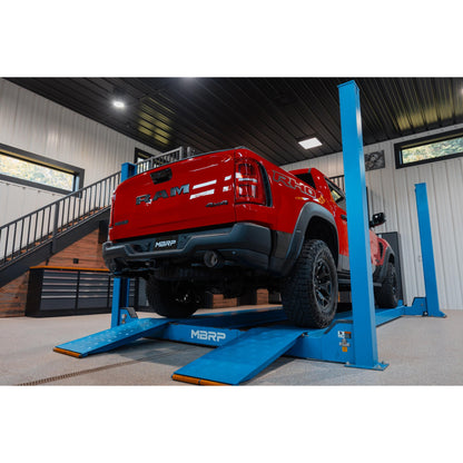 MBRP | 2025-UP Ram 1500 RHO 3.0L HO, Armor Pro 3-Inch Cat-Back Dual Split Rear with Carbon Fiber Tips,  | S51573CF