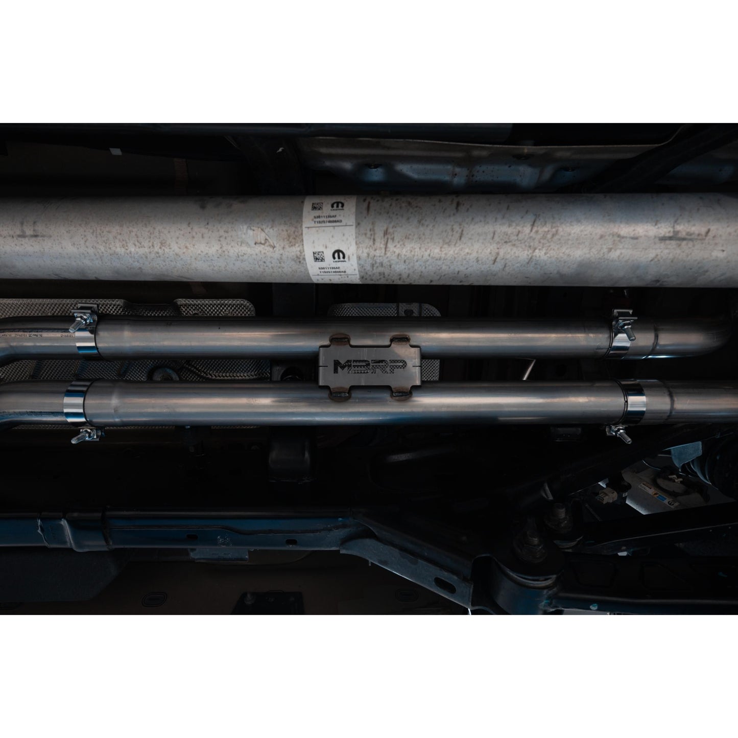 MBRP | 2025-UP Ram 1500 RHO 3.0L HO, Armor Pro 3-Inch Cat-Back Dual Split Rear with Carbon Fiber Tips,  | S51573CF