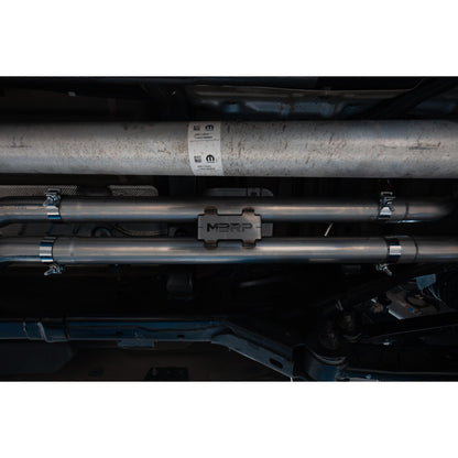 MBRP | 2025-UP Ram 1500 RHO 3.0L HO, Armor Pro 3-Inch Cat-Back Dual Split Rear with Carbon Fiber Tips,  | S51573CF
