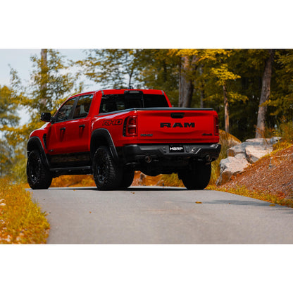 MBRP | 2025-UP Ram 1500 RHO 3.0L HO, Armor Pro 3-Inch Cat-Back Dual Split Rear with Carbon Fiber Tips,  | S51573CF