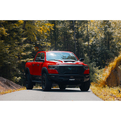 MBRP | 2025-UP Ram 1500 RHO 3.0L HO, Armor Pro 3-Inch Cat-Back Dual Split Rear with Carbon Fiber Tips,  | S51573CF