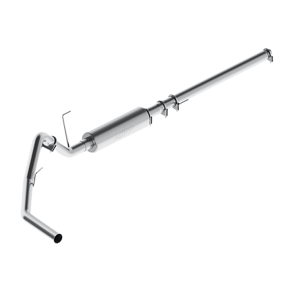 MBRP | 3 Inch Cat Back Exhaust System Single Side Aluminized Steel For 04-08 Ford F-150 Extended/Crew Cab Short Bed  | S5200P