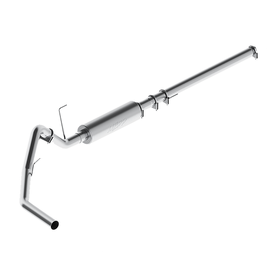 MBRP | 3 Inch Cat Back Exhaust System Single Side Aluminized Steel For 04-08 Ford F-150 Extended/Crew Cab Short Bed  | S5200P