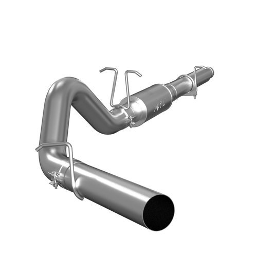 MBRP | Cat Back Exhaust System 4 Inch Single Side Exit No Tip Included Aluminized Steel For 99-04 Ford F-250/350 V-10  | S5206P