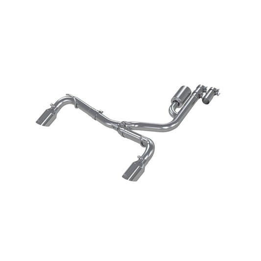MBRP | 2021-Up Ford Bronco Sport 2.0L EcoBoost T409 Stainless Steel 2.5 Inch Resonator-Back Dual Split Rear Exit  Exhaust System | S5207409