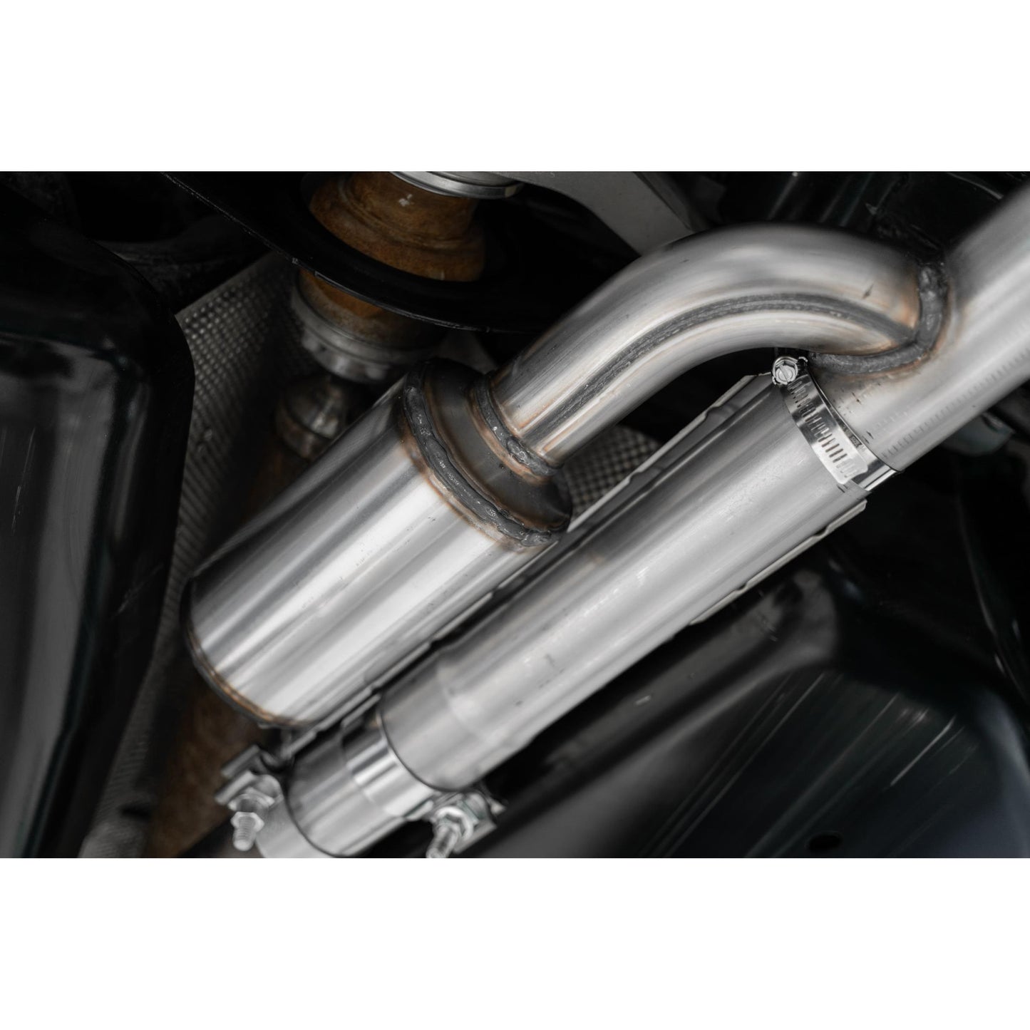 MBRP | 2021-Up Ford Bronco Sport 2.0L EcoBoost T409 Stainless Steel 2.5 Inch Resonator-Back Dual Split Rear Exit  Exhaust System | S5207409