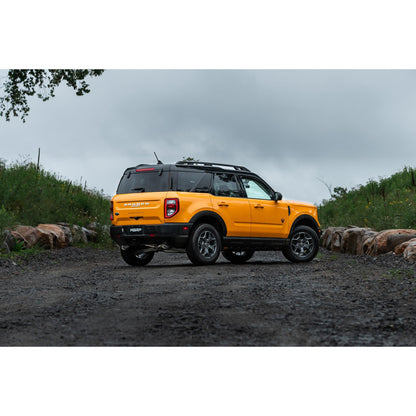 MBRP | 2021-Up Ford Bronco Sport 2.0L EcoBoost T409 Stainless Steel 2.5 Inch Resonator-Back Dual Split Rear Exit  Exhaust System | S5207409