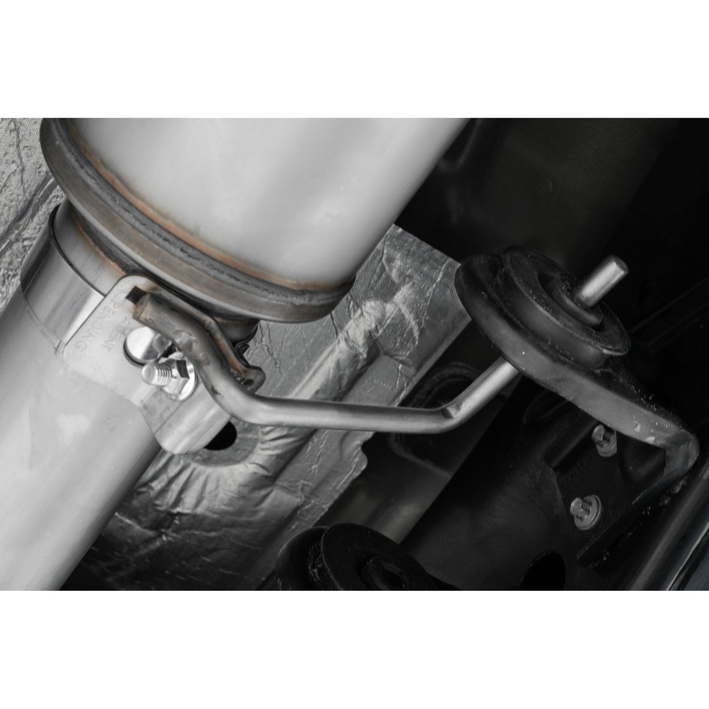 MBRP | 21-Up Ford F-150 4 Inch Cat Back Single Side Race version T409 Stainless Steel Exhaust System  | S5209409