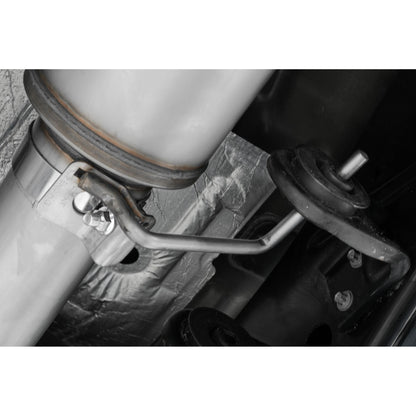 MBRP | 21-Up Ford F-150 4 Inch Cat Back Single Side Race version T409 Stainless Steel Exhaust System  | S5209409