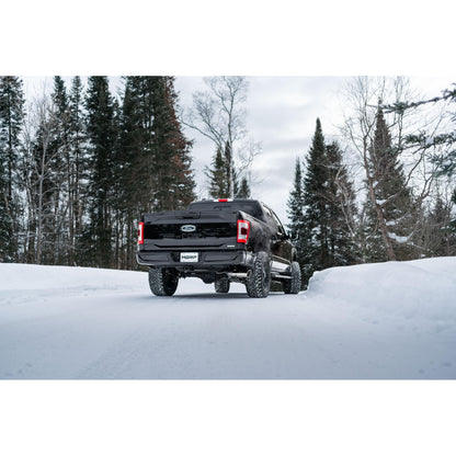 MBRP | 21-Up Ford F-150 4 Inch Cat Back Single Side Race version T409 Stainless Steel Exhaust System  | S5209409