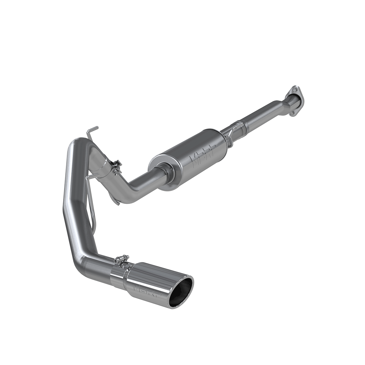 MBRP | Cat Back Exhaust System Single Side T409 Stainless Steel For 09-10 Ford F-150  | S5210409