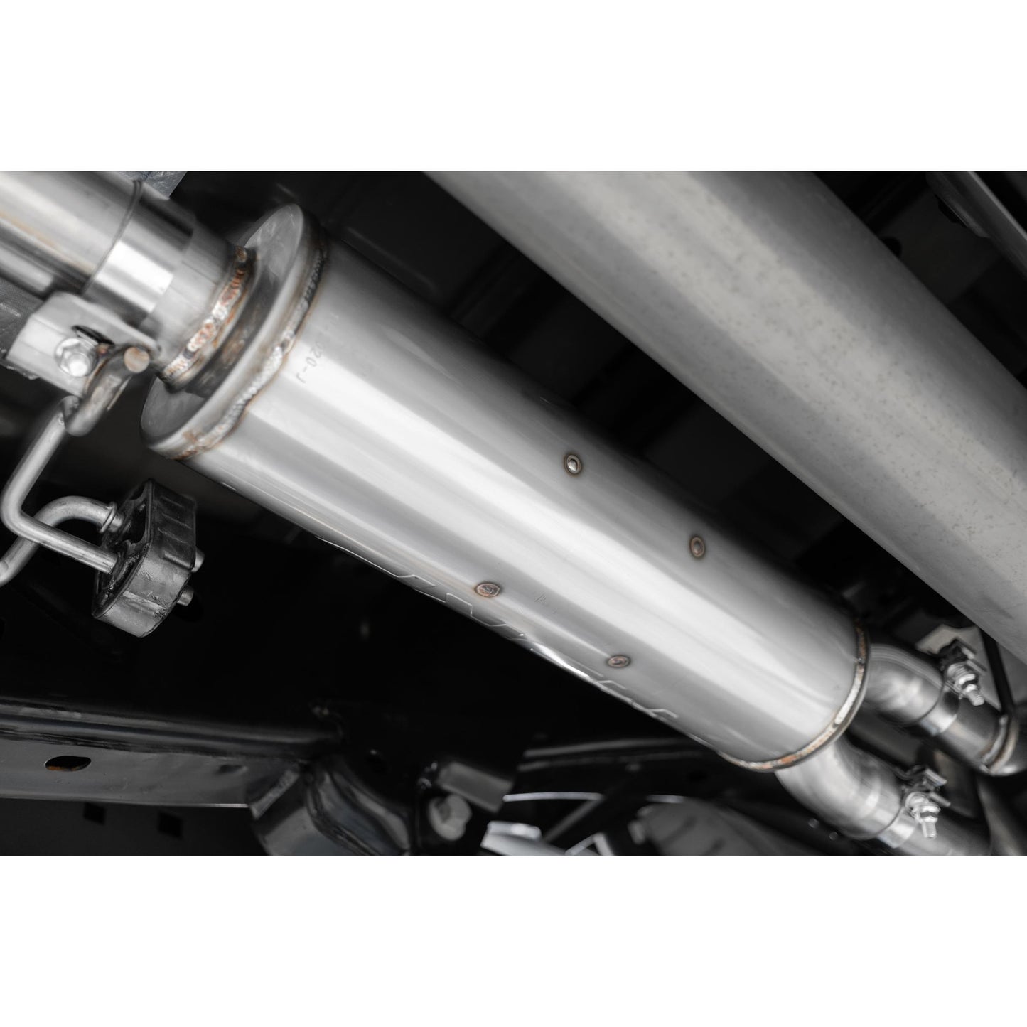 MBRP | 21-Up Ford F-150 T409 Stainless Steel 3 Inch Cat-Back 2.5 Inch Dual Split Side Exhaust System  | S5213409