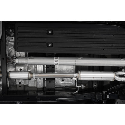 MBRP | 21-Up Ford F-150 Aluminized Steel 3 Inch Cat-Back 2.5 Inch Dual Split Side Exhaust System  | S5213AL