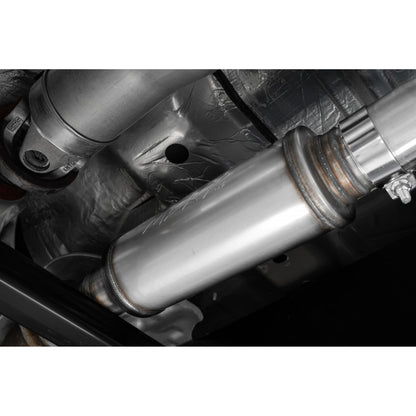 MBRP | 21-Up Ford F-150 Aluminized Steel 3 Inch Cat-Back 2.5 Inch Dual Split Side Exhaust System  | S5213AL