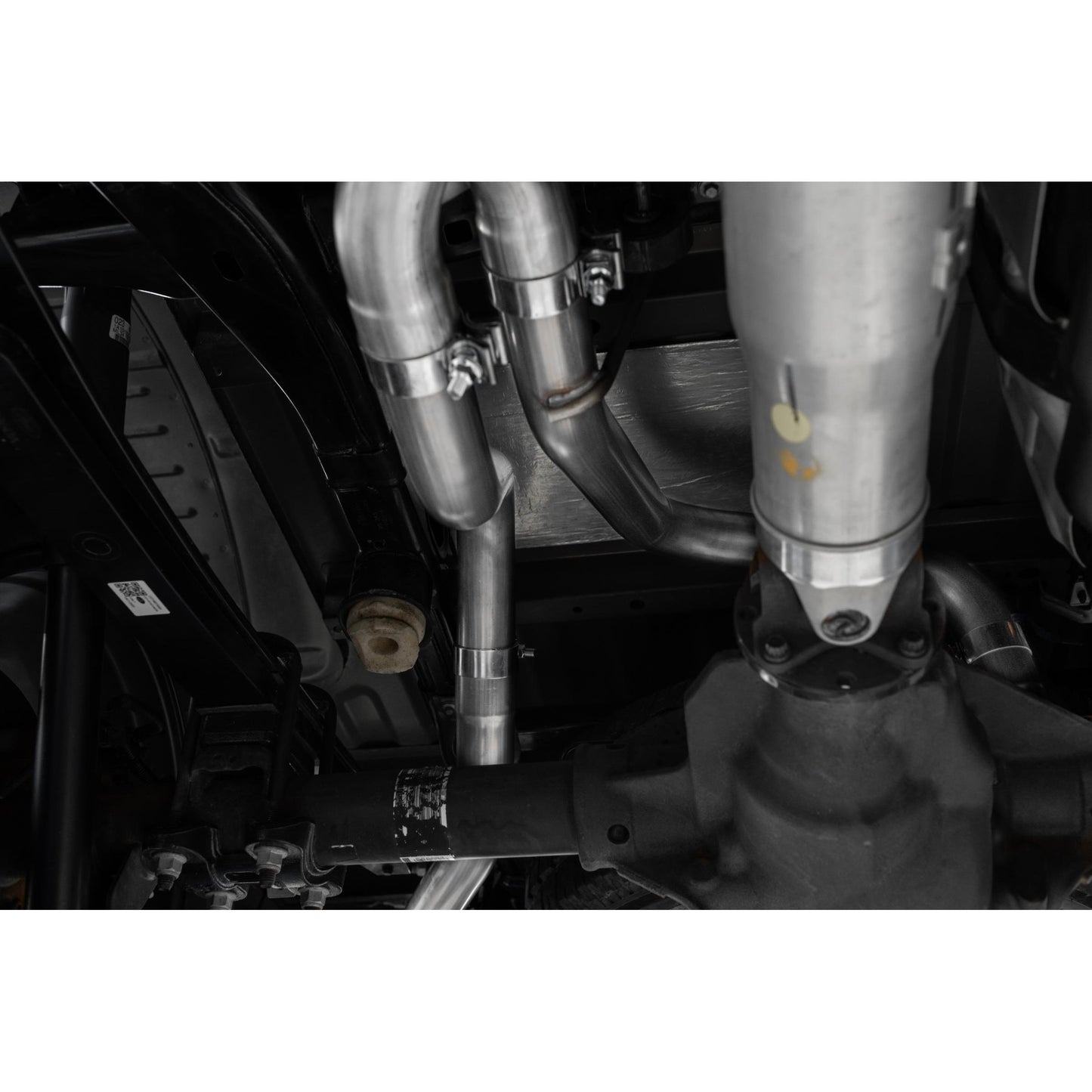 MBRP | 21-Up Ford F-150 T409 Stainless Steel 3 Inch Cat-Back 2.5 Inch Dual Split Rear Exhaust System  | S5215409