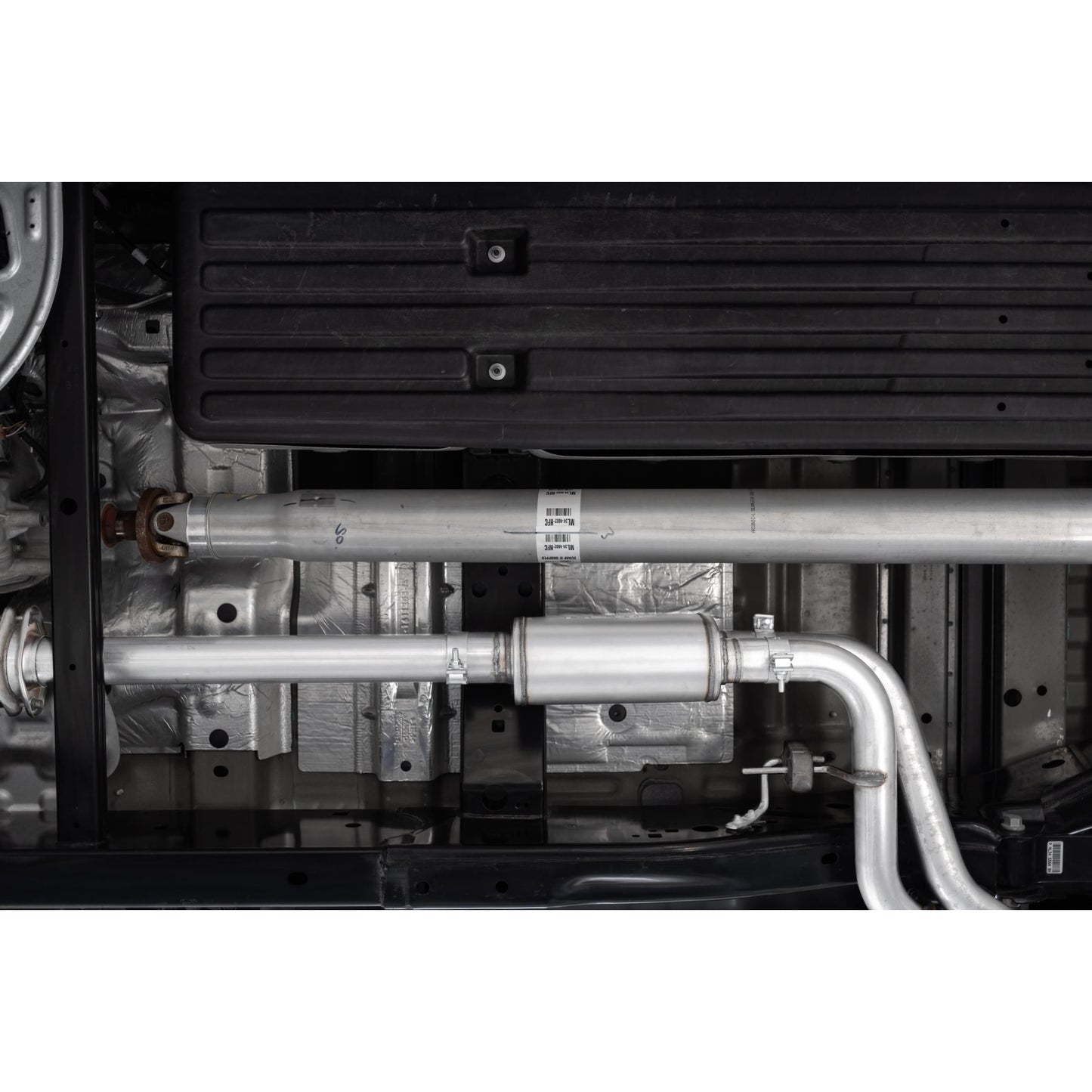 MBRP | 3 inch Cat-Back 2.5 inch Dual Pre-Axle (Race Profile) 21-Up F-150 T304 Stainless Steel  | S5217304