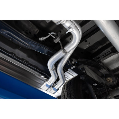 MBRP | 3 inch Cat-Back 2.5 inch Dual Pre-Axle (Race Profile) 21-Up F-150 T304 Stainless Steel  | S5217304