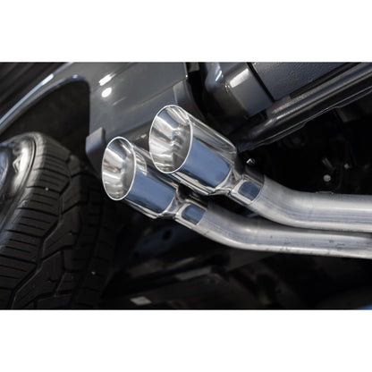 MBRP | 3 inch Cat-Back 2.5 inch Dual Pre-Axle (Race Profile) 21-Up F-150 T304 Stainless Steel  | S5217304