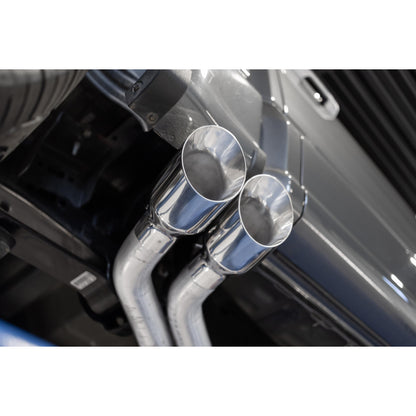 MBRP | 3 inch Cat-Back 2.5 inch Dual Pre-Axle (Race Profile) 21-Up F-150 T304 Stainless Steel  | S5217304