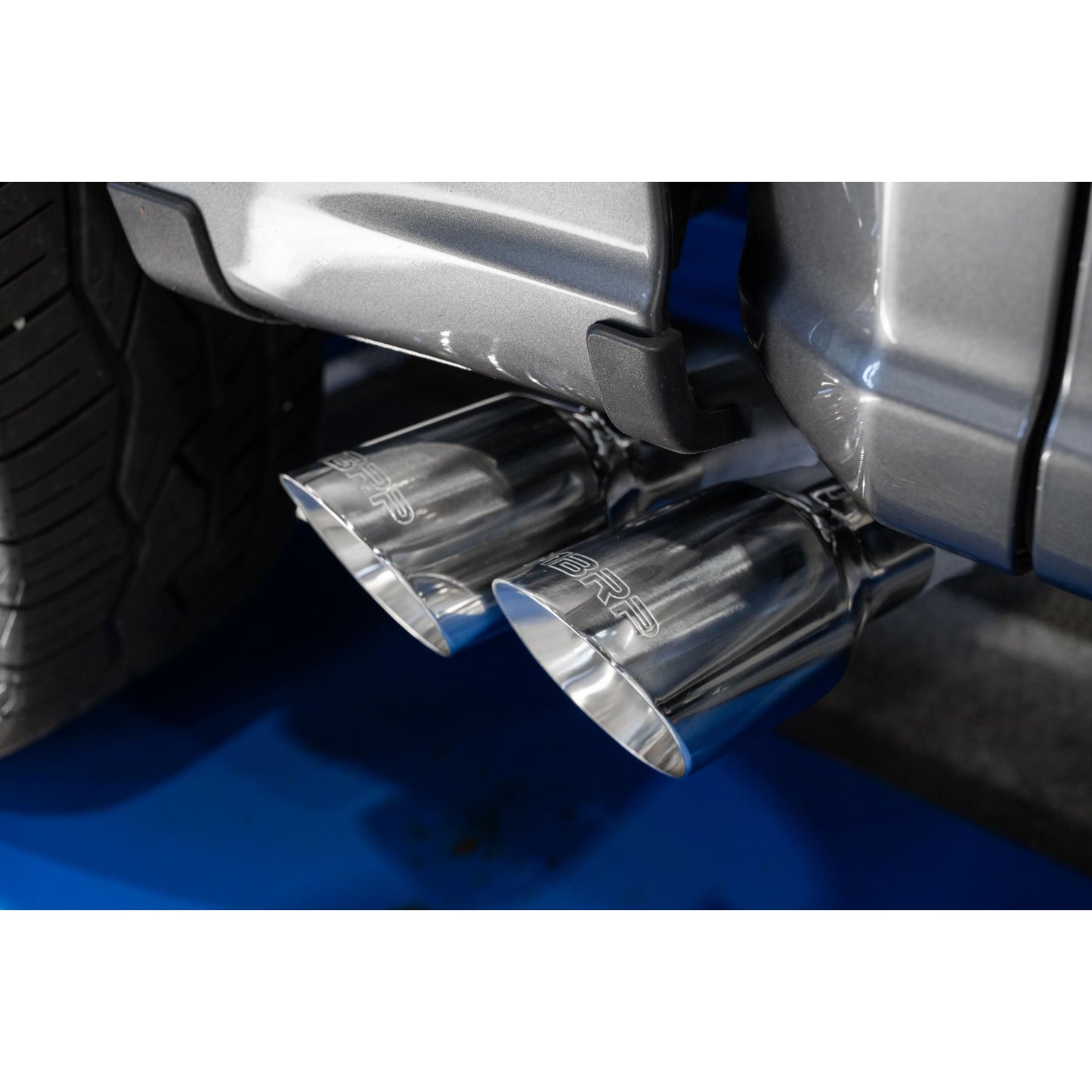 MBRP | 3 inch Cat-Back 2.5 inch Dual Pre-Axle (Race Profile) 21-Up F-150 T304 Stainless Steel  | S5217304