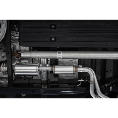 MBRP | 3 inch Cat-Back 2.5 inch Dual Pre-Axle (Street Profile) 21-Up F-150 Aluminized Steel  | S5219AL