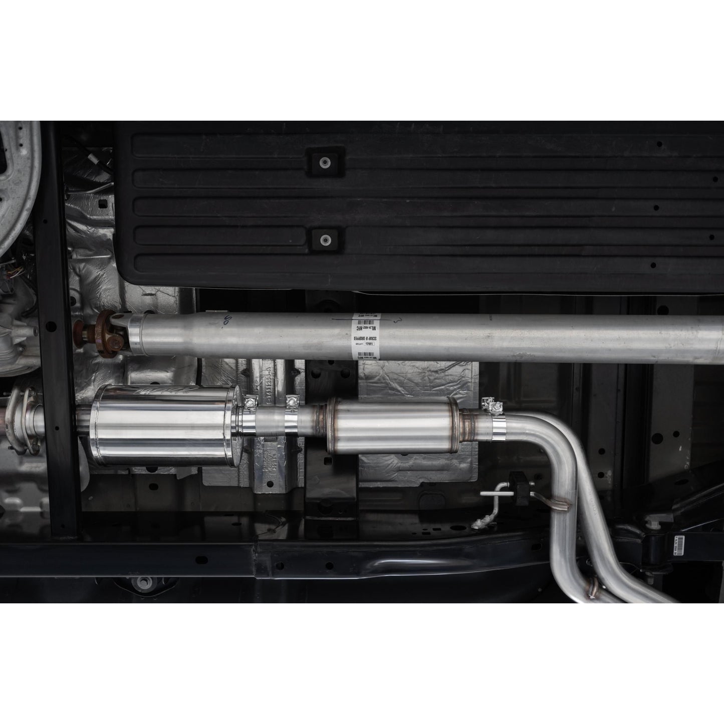 MBRP | 3 inch Cat-Back 2.5 inch Dual Pre-Axle (Street Profile) 21-UP F-150 Black Coated  | S5219BLK
