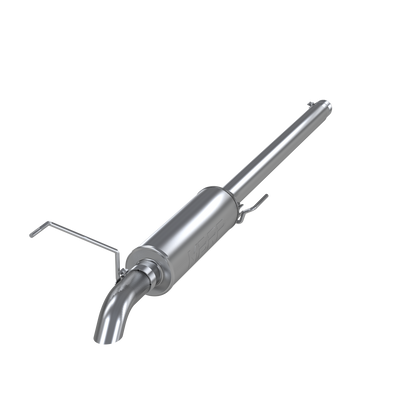MBRP | Cat Back Exhaust System Single Turn Down Aluminized Steel For 04-08 Ford F-150 All Engines  | S5220AL