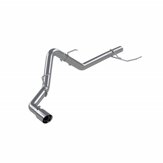 MBRP | T304 Stainless Steel 3 Inch Resonator Back Single Side Exit 2021-Up Ford F-150 PowerBoost Hybrid 3.5L  | S5221304