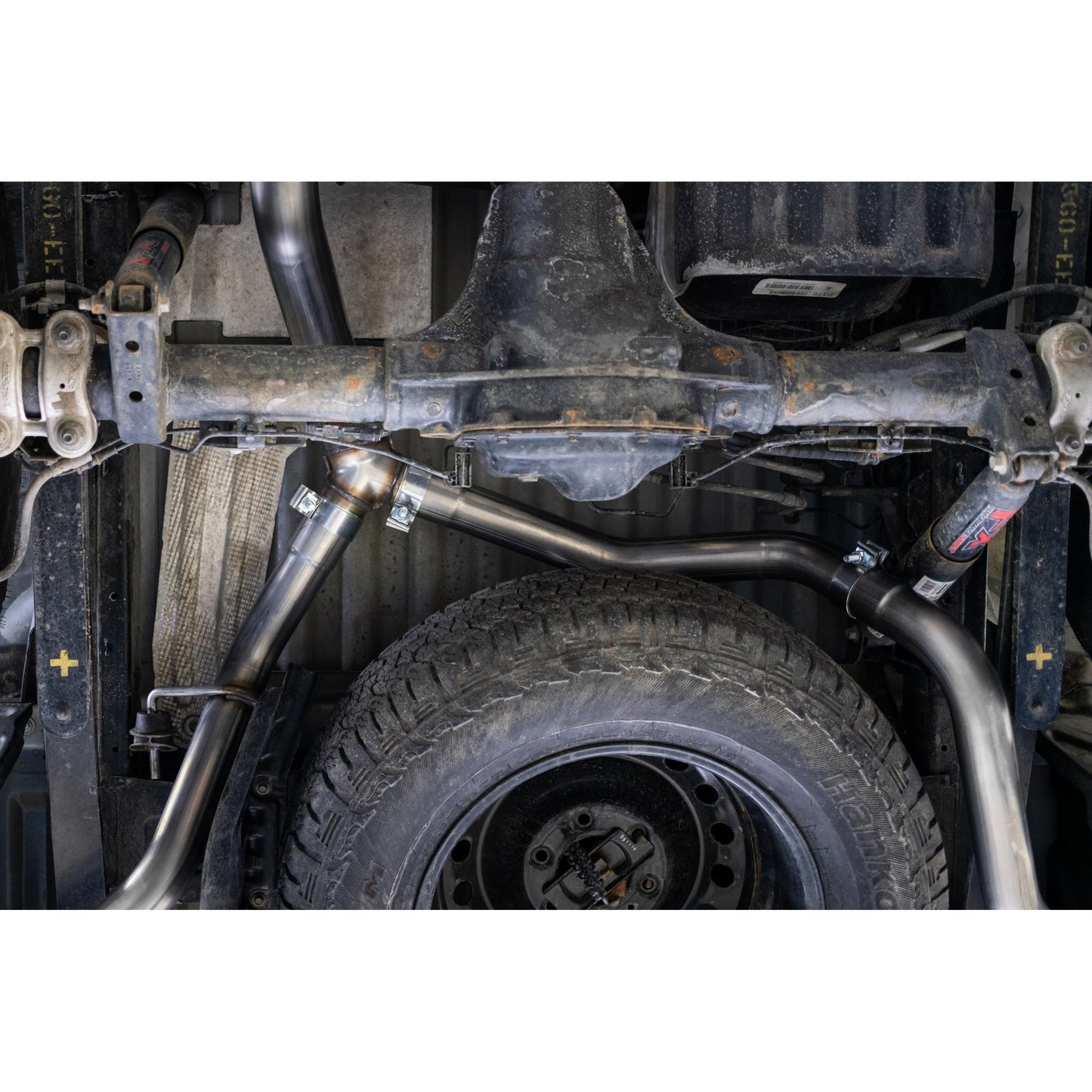 MBRP | Ford 3 Inch Cat Back Exhaust System Dual Split Rear Exit For 19-23 Ford Ranger EcoBoost 2.3L  | S5223304