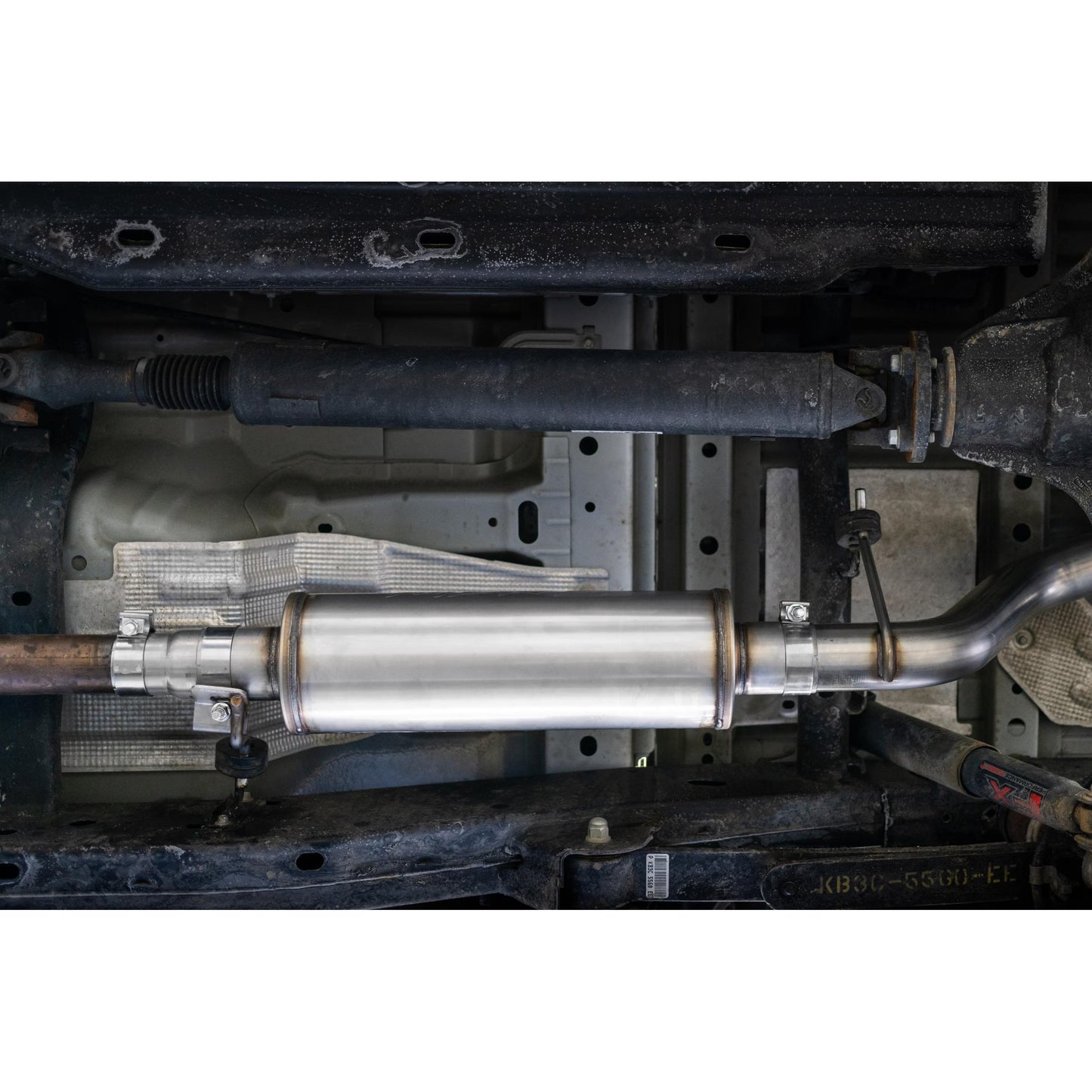 MBRP | Ford 3 Inch Cat Back Exhaust System Dual Split Rear Exit For 19-23 Ford Ranger EcoBoost 2.3L  | S5223304