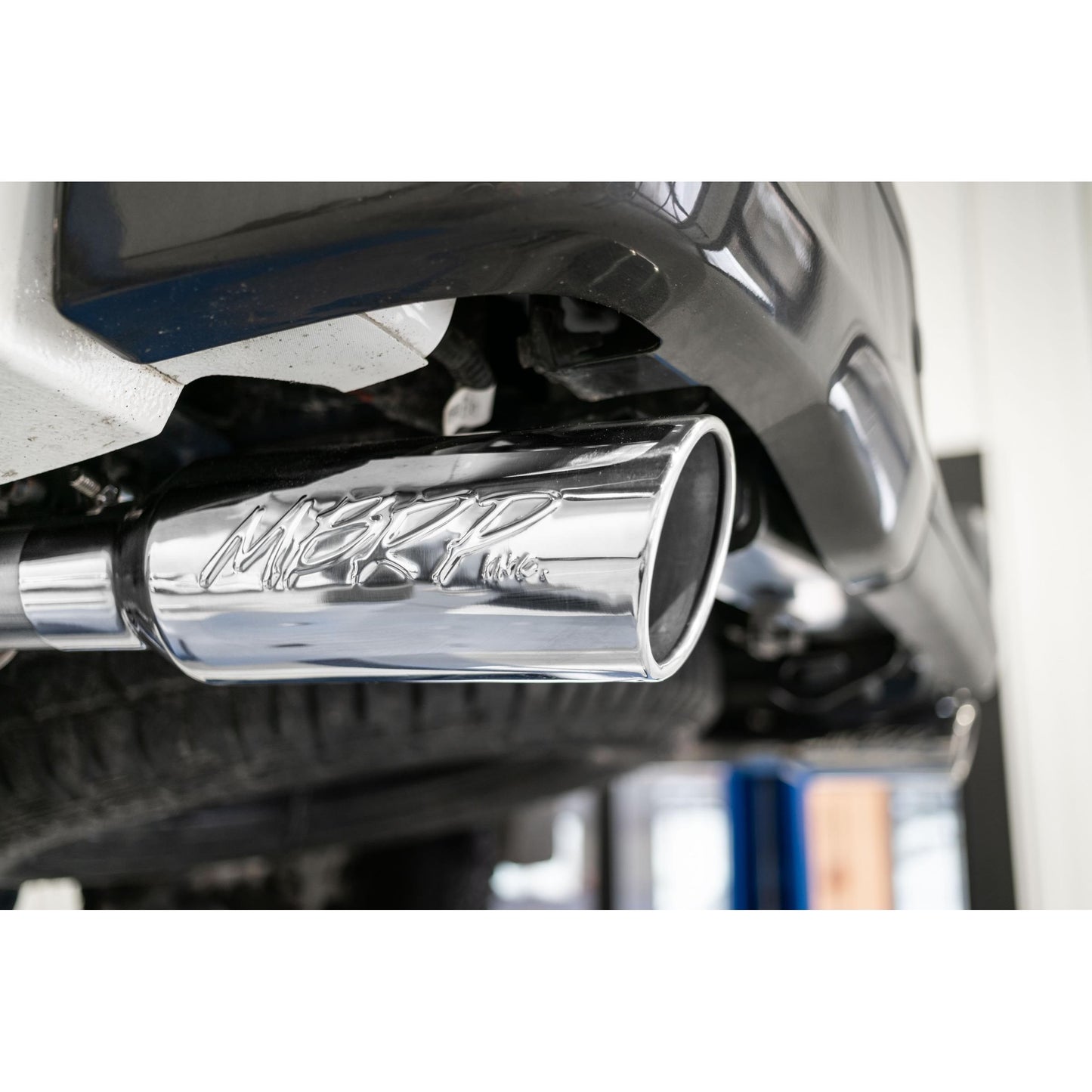 MBRP | Ford 3 Inch Cat Back Exhaust System Dual Split Rear For 19-23 Ford Ranger Ecoboost 2.3L  | S5223AL