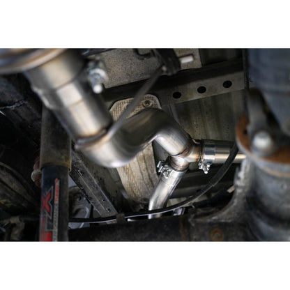 MBRP | Ford 3 Inch Cat Back Exhaust System Dual Split Rear For 19-23 Ford Ranger Ecoboost 2.3L  | S5223AL