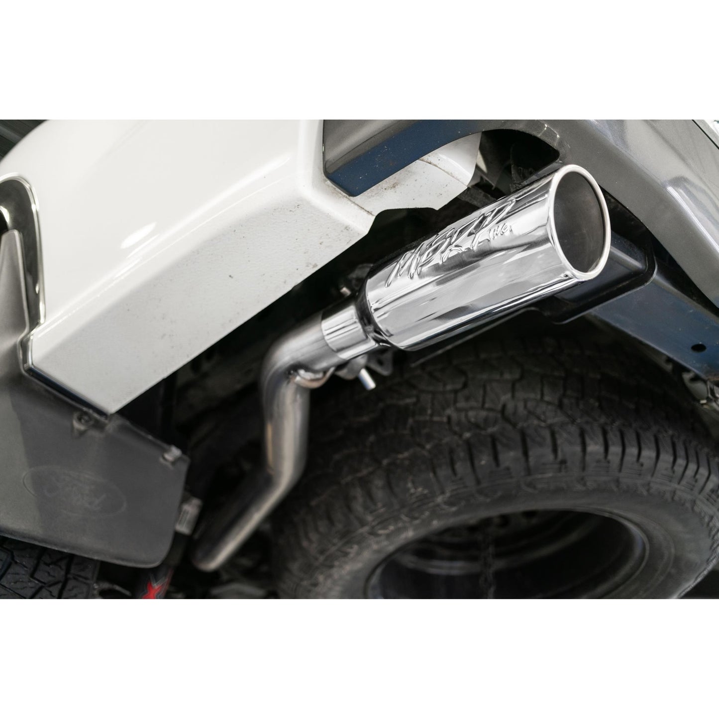 MBRP | Ford 3 Inch Cat Back Exhaust System Dual Split Rear Exit For 19-23 Ford Ranger Ecoboost 2.3L  | S5223BLK