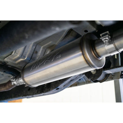 MBRP | Ford 3 Inch Cat Back Exhaust System Dual Split Rear Exit For 19-23 Ford Ranger Ecoboost 2.3L  | S5223BLK