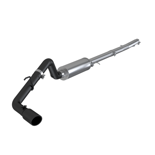 MBRP | 3 Inch Cat Back Exhaust System For 19-23 Ford Ranger EcoBoost 2.3L Single Side Exit Black  | S5227BLK