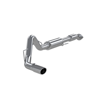 MBRP | 3 1/2 Inch Cat Back Exhaust System Single Exit For 11-14 Ford F-150 Raptor 6.2L Crew Cab/Short Bed Extended Cab Short Bed Aluminized Steel  | S5228AL