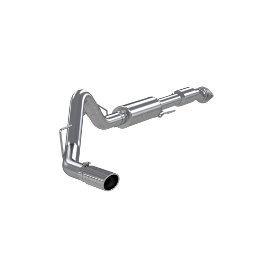 MBRP | 3 1/2 Inch Cat Back Exhaust System Single Exit For 11-14 Ford F-150 Raptor 6.2L Crew Cab/Short Bed Extended Cab Short Bed Aluminized Steel  | S5228AL