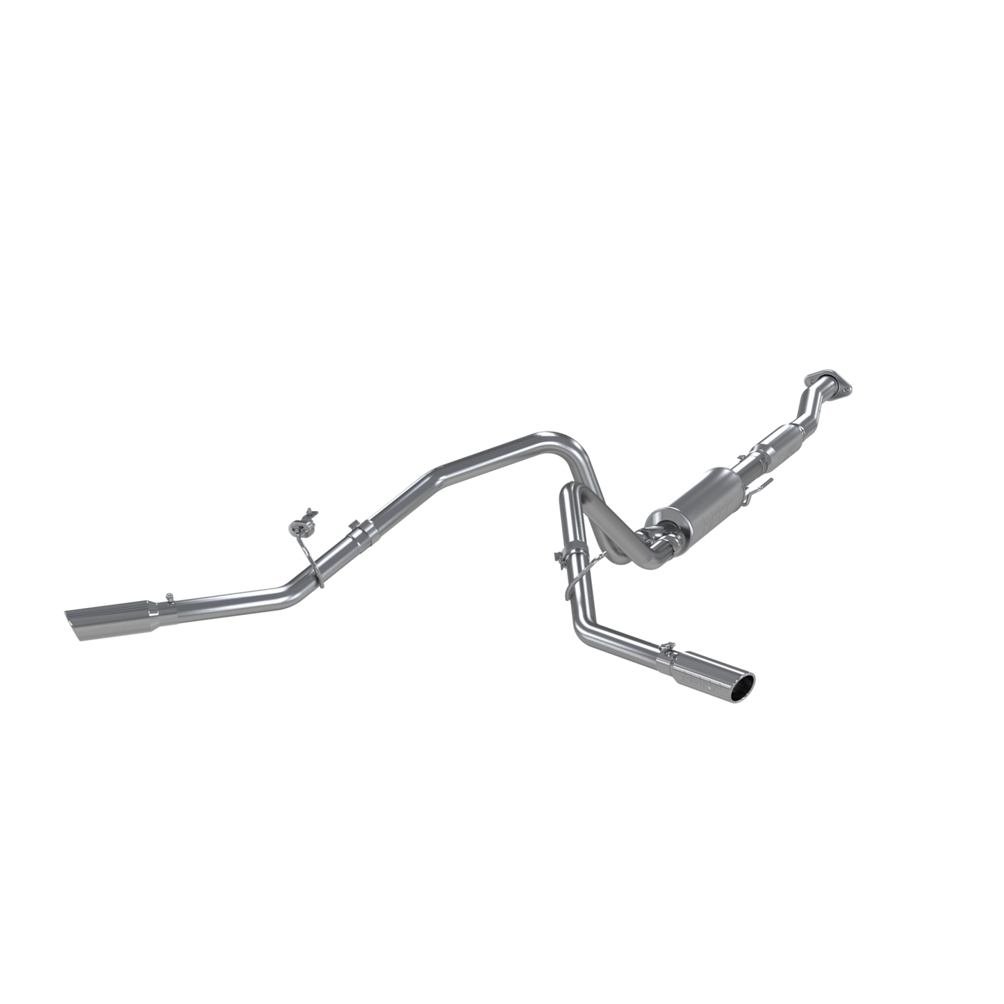 MBRP | 11-14 Ford F-150 3 Inch Cat-Back 2.5 Inch Dual Split Side Armor Lite,  | S5232AL