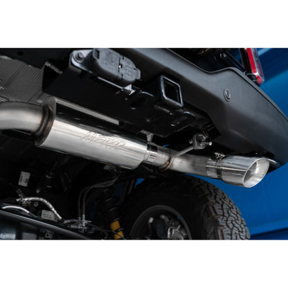 MBRP | 3 inch Cat-Back Single Rear Exit 2021-UP Ford Bronco Aluminized Steel  | S5235AL