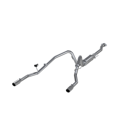 MBRP | 2.5 Inch Cat Back Exhaust System Dual Rear Exit For 11-14 Ford F-150 V6 EcoBoost Aluminized Steel  | S5240AL