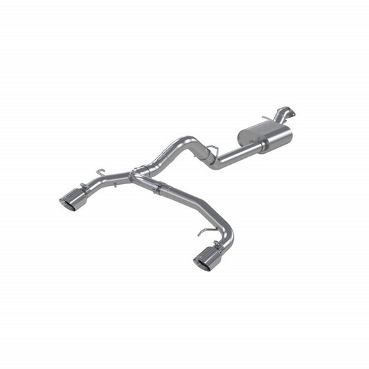 MBRP | 21-Up Ford Bronco 2.3L/2.7L EcoBoost 2/4-Door Aluminized Steel 3 Inch Cat-Back Dual Split Rear  | S5241AL