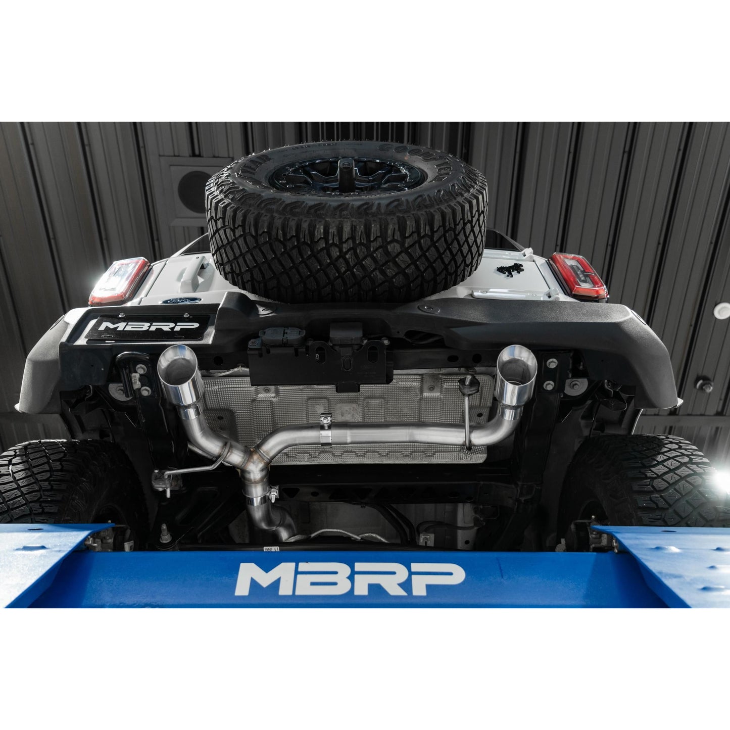 MBRP | 21-Up Ford Bronco 2.3L/2.7L EcoBoost 2/4-Door Aluminized Steel 3 Inch Cat-Back Dual Split Rear  | S5241AL