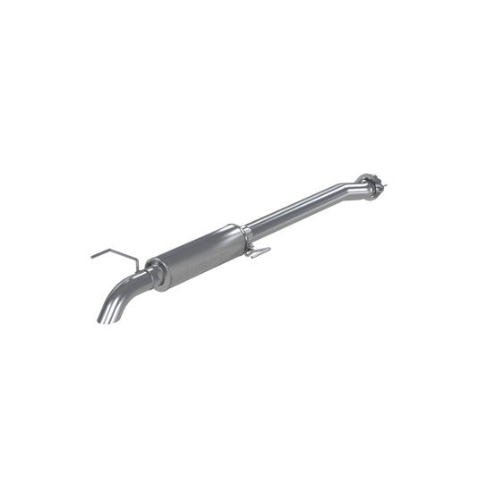 MBRP | 3 1/2 Inch Cat Back Exhaust System Single Turn Down For 11-14 Ford F-150 Raptor 6.2L Crew Cab/Short Bed Extended Cab Short Bed Aluminized Steel  | S5242AL