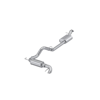 MBRP | 2021-Up Ford Bronco 2.3L/2.7L Aluminized Steel 3 Inch Cat-Back Single High Clearance Rear Exit Touring Armor Lite  | S5245AL