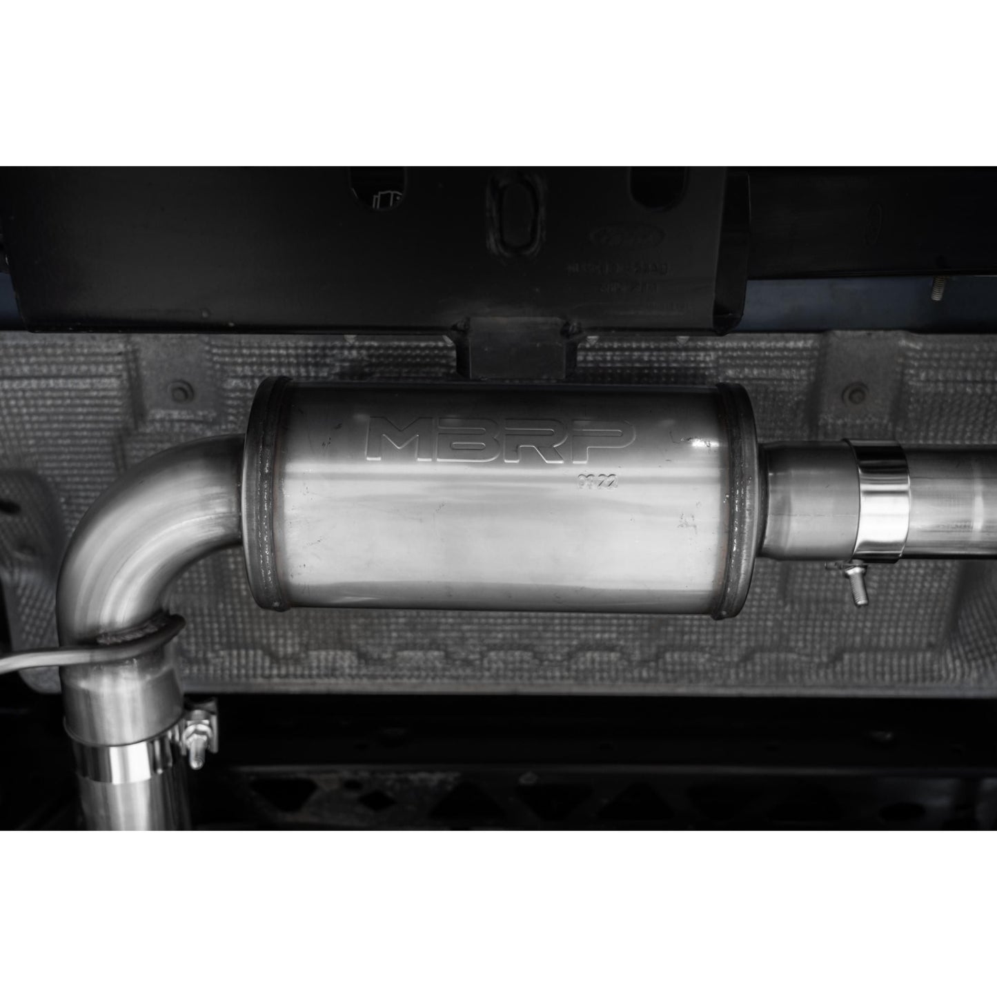MBRP | 2021-Up Ford Bronco 2.3L/2.7L Aluminized Steel 3 Inch Cat-Back Single High Clearance Rear Exit Touring Armor Lite  | S5245AL