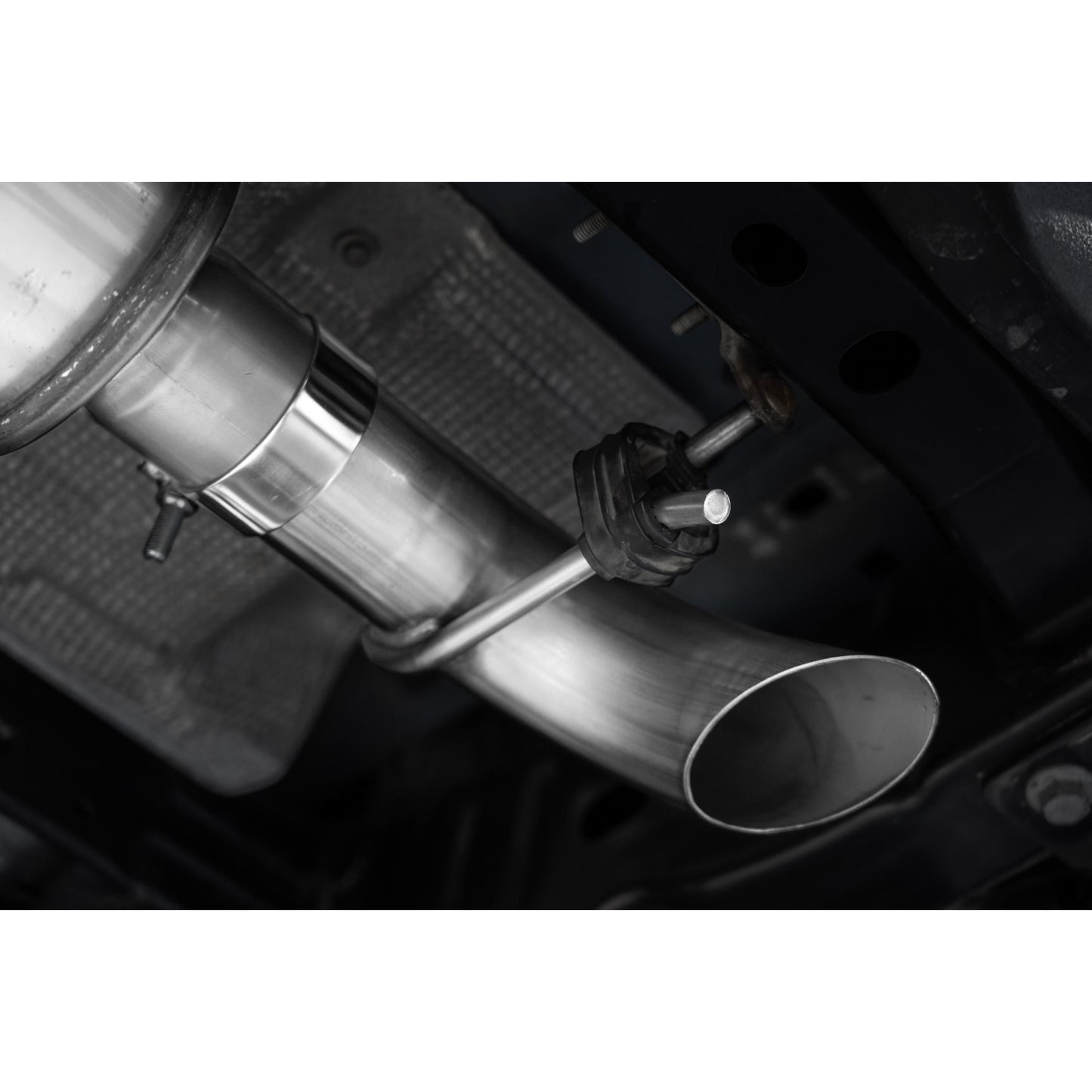 MBRP | 2021-Up Ford Bronco 2.3L/2.7L Aluminized Steel 3 Inch Cat-Back Single High Clearance Rear Exit Touring Armor Lite  | S5245AL