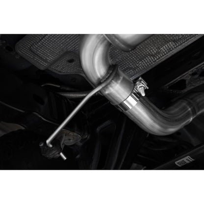 MBRP | 2021-Up Ford Bronco 2.3L/2.7L Aluminized Steel 3 Inch Cat-Back Single High Clearance Rear Exit Touring Armor Lite  | S5245AL
