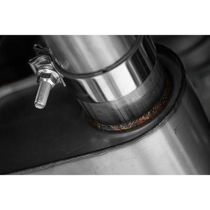 MBRP | 2021-Up Ford Bronco 2.3L/2.7L Aluminized Steel 3 Inch Cat-Back Single High Clearance Rear Exit Touring Armor Lite  | S5245AL
