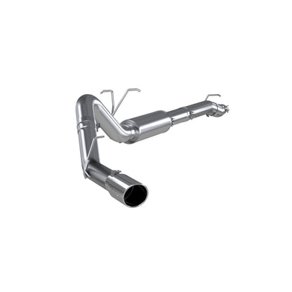 MBRP | 4 Inch Resonator Back Exhaust System Single Side Exit Aluminized Steel For 11-16 Ford F-250/350 6.2L  | S5246AL