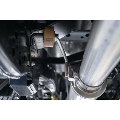 MBRP | Ford 4 Inch Exhaust Resonator Back Single Side Armor Pro For 17-Up Ford F250/F350  | S5247304